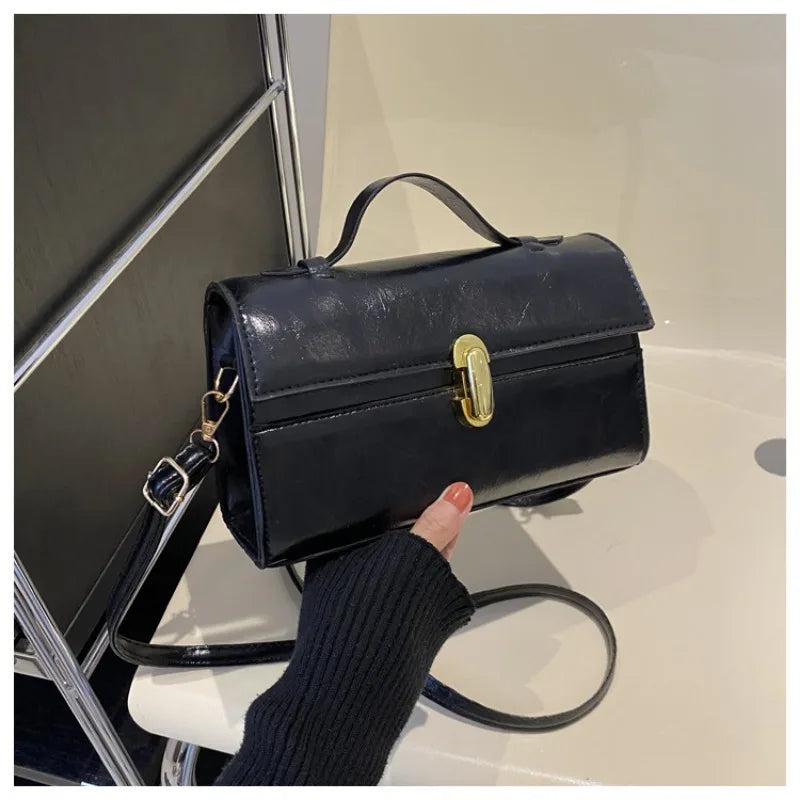 Esme™️ | Retro Lock Buckle Crossbody Bag