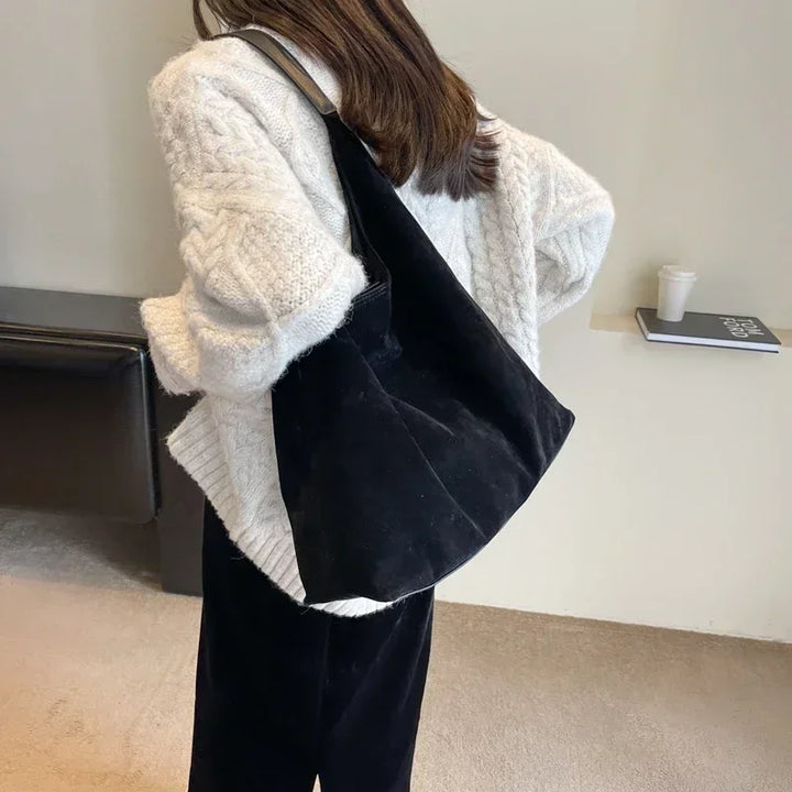 Vivara™️ | Suede Shoulder Bag