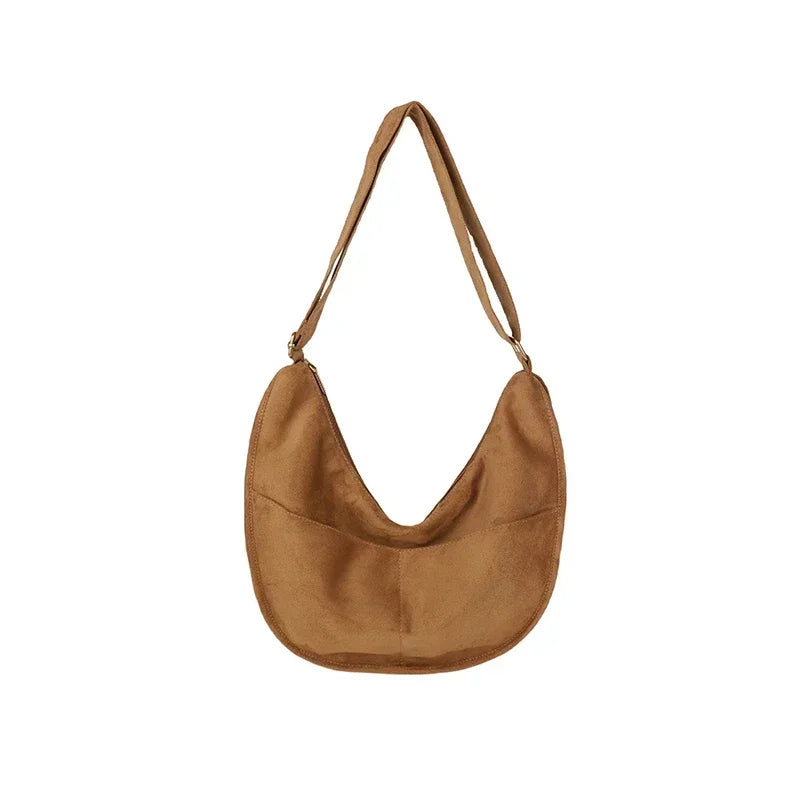 Davana™️ | Suede Crossbody Hobo Bag