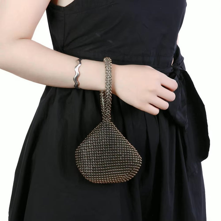 Stellara™️ | Radiant Rhinestone Evening Bag