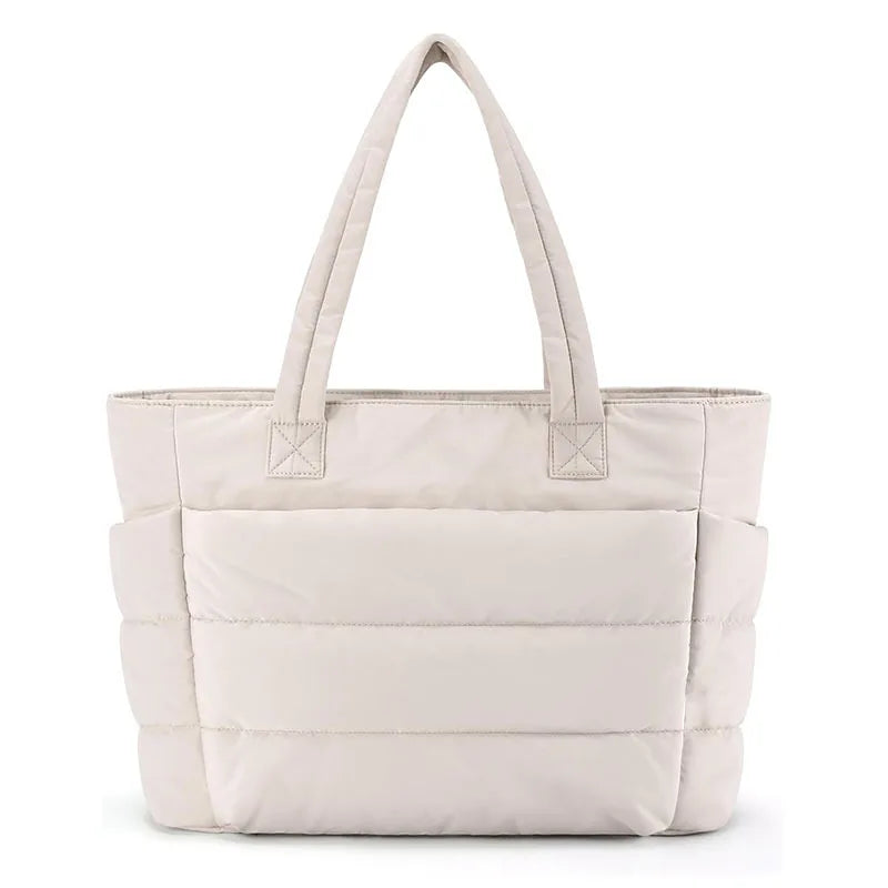 StyleEase CarryAll™ | Comfortably Stylish Puffer Tote Bag
