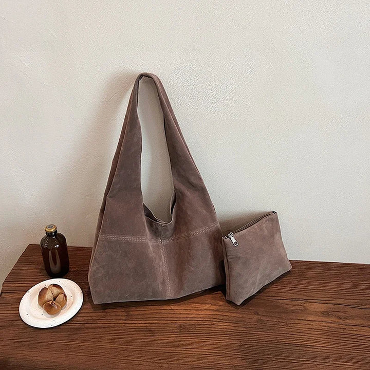 Elisanne™️ | Faux Suede Casual Shoulder Bag
