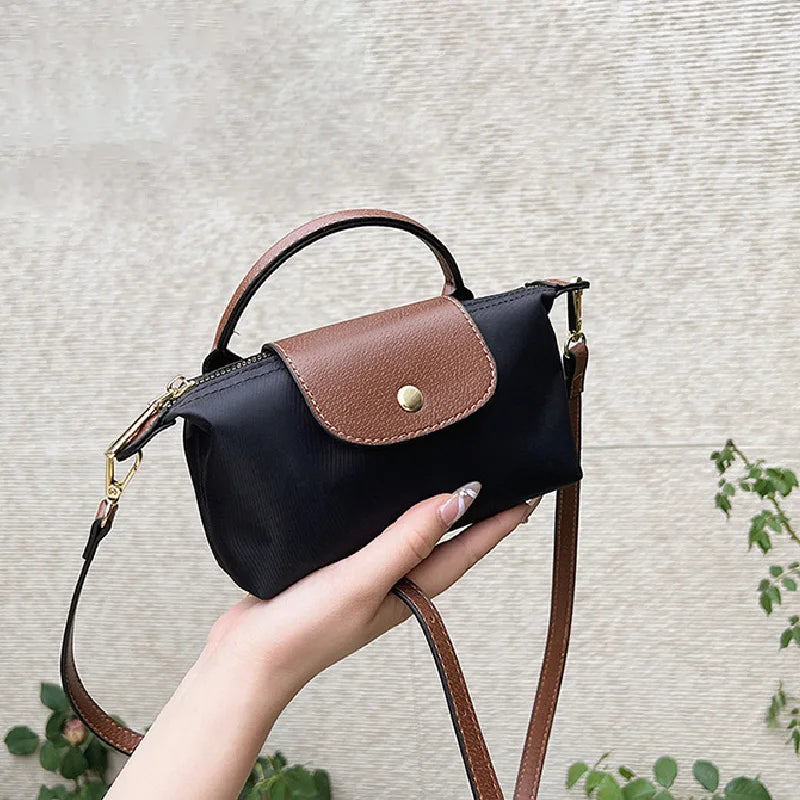 Elista Charm™ | Compact Nylon Shoulder Bag