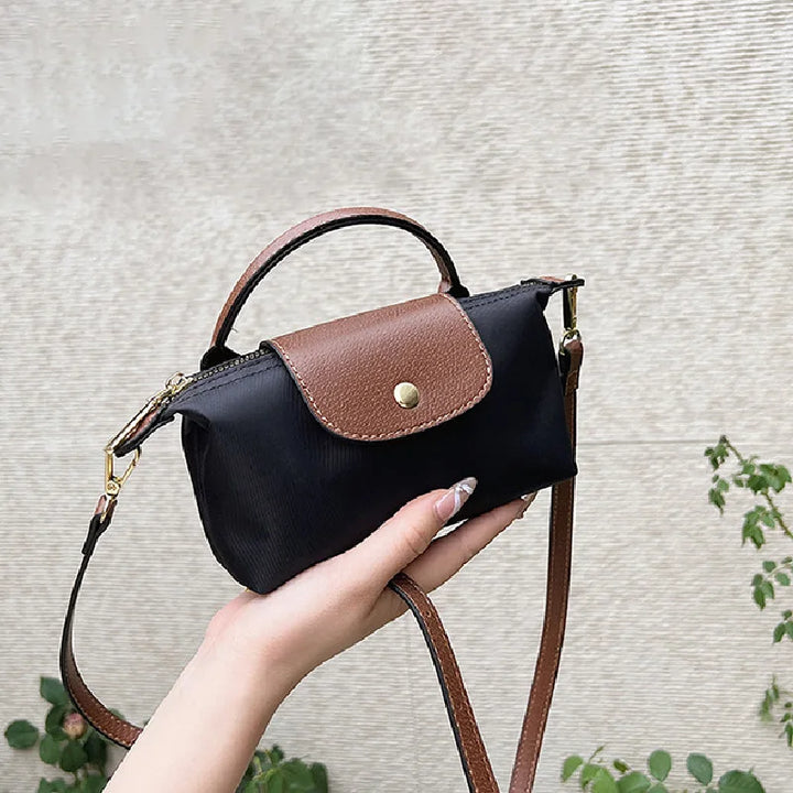 Elista Charm™ | Compact Nylon Shoulder Bag