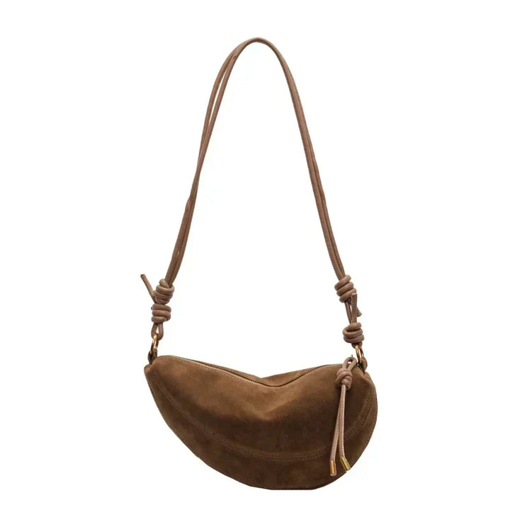 Celestia™️ | Suede Dumpling Crossbody Bag