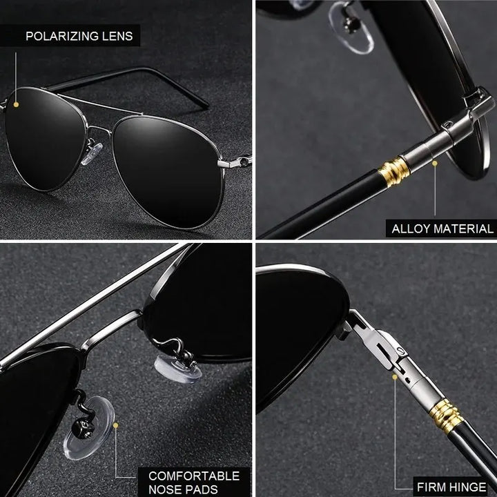 Titan™ | Timeless Aviator Polarised Sunglasses for Every Adventure