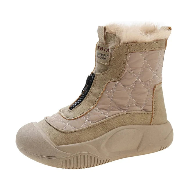 Solenne™️ | Waterproof Ankle Boots with Practical Elegance