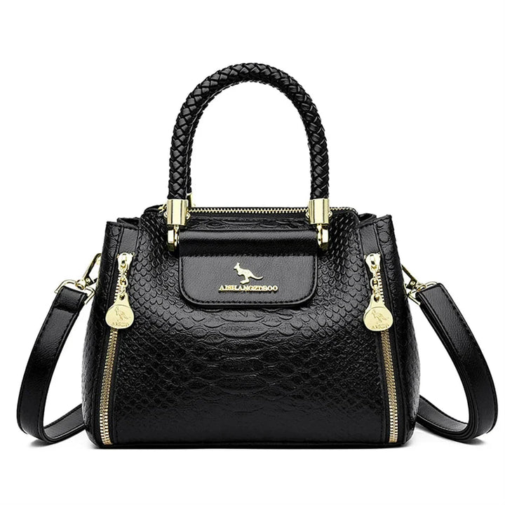 Melisandre™ | Designer Embossed Leather Handbag
