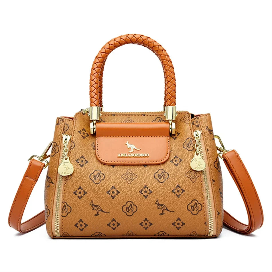 Melisandre™ | Designer Embossed Leather Handbag