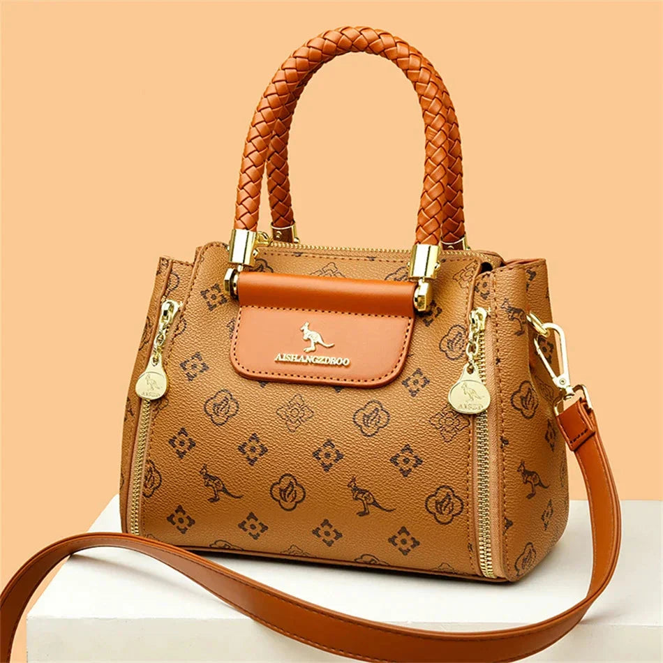 Melisandre™ | Designer Embossed Leather Handbag