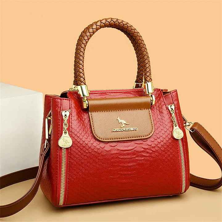 Melisandre™ | Designer Embossed Leather Handbag
