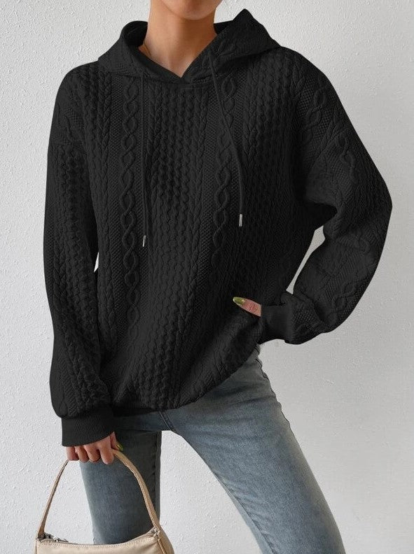 Isola™️ | Hooded Jacquard Jumper