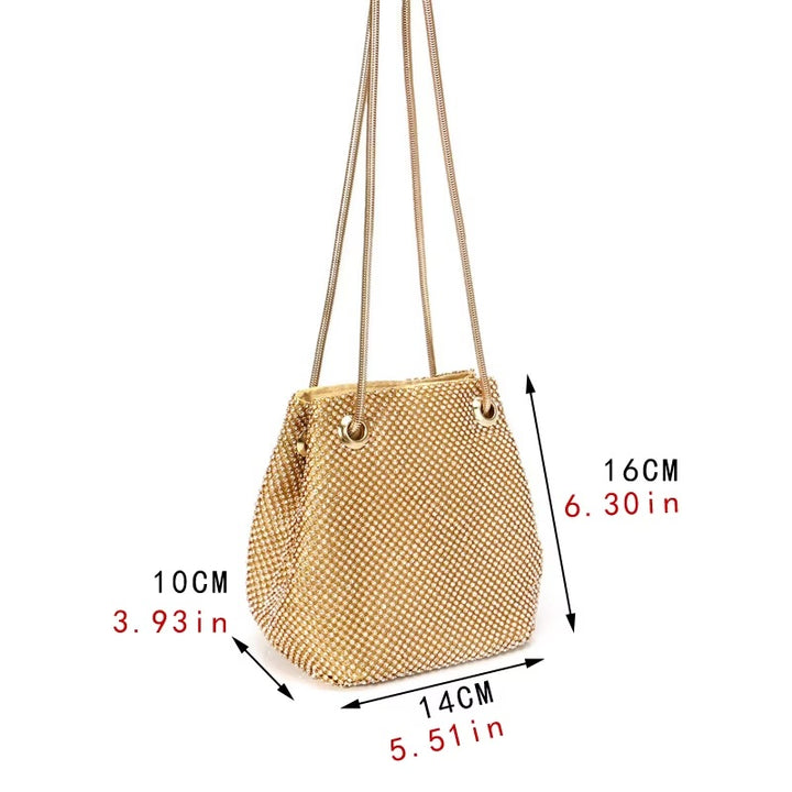 Lumina™️ | Luxury Rhinestone Shoulder Bag
