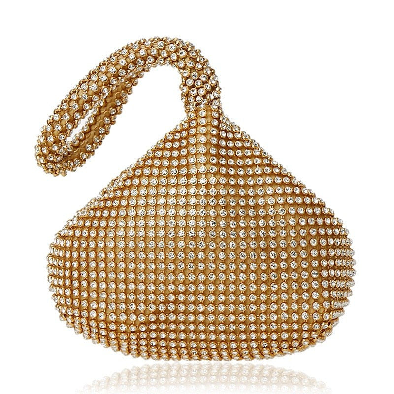 Stellara™️ | Radiant Rhinestone Evening Bag