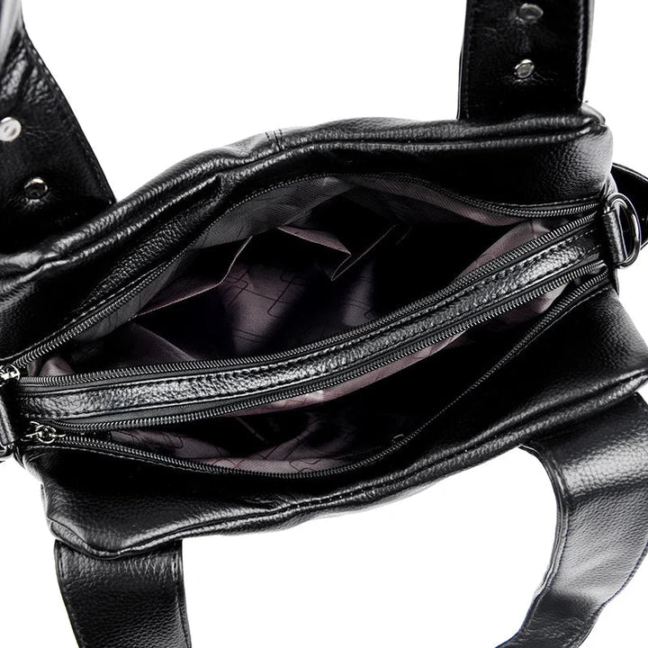 Vivienne™ | Leather Tote Shoulder Bag